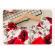 Body cu volanase pentru fetite - roses (marime disponibila: 12-18 luni (marimea