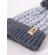 Fes pentru baietei, gri degrade (marime disponibila: 12-18 luni (marimea 21