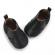 Ghetute tip chelsea, negre, pentru bebelusi (marime disponibila: 9-12 luni