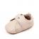 Pantofiori bebelusi crem cu talpa flexibila si design elegant (marime