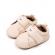 Pantofiori bebelusi crem cu talpa flexibila si design elegant (marime