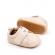 Pantofiori bebelusi crem cu talpa flexibila si design elegant (marime