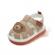 Sandalute crem cu piuitoare - ursulet (marime disponibila: 6-9 luni (marimea 19