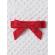 Set sarafan alb cu inimioare si body rosu (marime disponibila: 9-12 luni