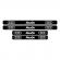 Set stickere praguri negre, audi