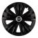 Set 4 capace roti glory negru r15 pentru gama auto daewoo