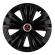 Set 4 capace roti glory negru r15 pentru gama auto mitsubishi