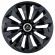 Set 4 capace roti fox negru r16 pentru gama auto lexus