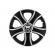 Set 4 capace roti bis gri-negru r14 pentru gama auto dacia