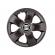 Set 4 capace roti bis negru r15 pentru gama auto seat