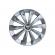 Set 4 capace roti fame cromat r15 pentru gama auto dacia