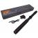 Baston cu electrosoc extensibil ideallstore®, x10 power, negru, full metalic, 49 cm