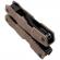Cleste multifunctional ideallstore®, survival gear, otel inoxidabil, 16 functii, 24 cm, bej, husa inclusa
