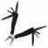 Cleste multifunctional ideallstore®, survival gear, otel inoxidabil, 18 functii, 24 cm, negru, husa inclusa