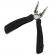 Cleste multifunctional ideallstore®, survival gear, otel inoxidabil, 18 functii, 24 cm, negru, husa inclusa