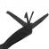 Cleste multifunctional ideallstore®, survival gear, otel inoxidabil, 18 functii, 24 cm, negru, husa inclusa