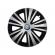 Set 4 capace roti glory gri-negru r14, pentru gama auto volkswagen