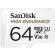 Microsdxc 64gb cl10 u3 sandisk