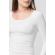 Tricou base layer pegas white-m