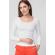 Tricou base layer pegas white-m