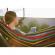 Hamac relaxare fara lemn, 190x80 cm, pentru curte sau camping, usor de montat, perfect pentru o persoană
