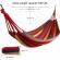 Hamac relaxare fara lemn, 190x80 cm, pentru curte sau camping, usor de montat, perfect pentru o persoană