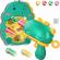 Joc de tragere, pistol cu bile lipicioase Dinozaur