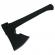 Topor survivor, futuristic survival, otel inoxidabil, negru, 35.5 cm, teaca inclusa