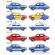 Set majorette dacia 1300 cu 5 masinute