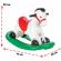 Balansoar muzical pentru copii pilsan horse white