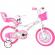 Bicicleta fete dino bikes 14 inch hello kitty