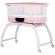 Patut cu leganare si cantar integrat chipolino sogno 2 in 1 pink