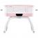 Patut cu leganare si cantar integrat chipolino sogno 2 in 1 pink