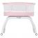 Patut cu leganare si cantar integrat chipolino sogno 2 in 1 pink