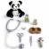 Set de joaca doctor veterinar smoby animal care trolley cu 10 accesorii