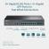 Switch tp-link cu management l2+, 8 porturi gigabit, 2 x sfp gigabit 