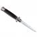 Briceag automat ideallstore®, sicilian helper, otel inoxidabil, 22 cm, negru, husa inclusa