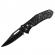 Briceag de vanatoare ideallstore®, sunshine blade, otel inoxidabil, 16 cm, negru