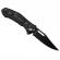 Briceag de vanatoare ideallstore®, sunshine blade, otel inoxidabil, 16 cm, negru