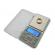 Cantar digital de buzunar ideallstore®, true weight, afisaj lcd, protectie plastic, 12 cm, 200g maxim, argintiu