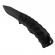 Cutit de vanatoare ideallstore®, redemption assault, 25.5 cm, negru, teaca inclusa