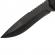 Cutit de vanatoare ideallstore®, redemption assault, 25.5 cm, negru, teaca inclusa