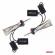 Set becuri auto led flex+ h15 seria 6000k 12v 24v canbus amio-03666