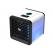Ventilator de masa cu functie de umidificare si lumini colorate, Mini Air Cooler, cu USB, HS105