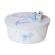 Cutie trusou botez dantela bleu si ursulet, denikos® 394