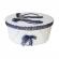 Cutie trusou botez dantela bleumarin si fluturas, denikos® 380
