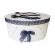 Cutie trusou botez dantela bleumarin si ingeras, denikos® 384