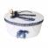 Cutie trusou botez dantela bleumarin si ursulet, denikos® 395
