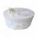 Cutie trusou botez dantela crem / ivoire si ursulet, denikos® 397