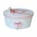 Cutie trusou botez dantela dusty rose si ursulet, denikos® 400